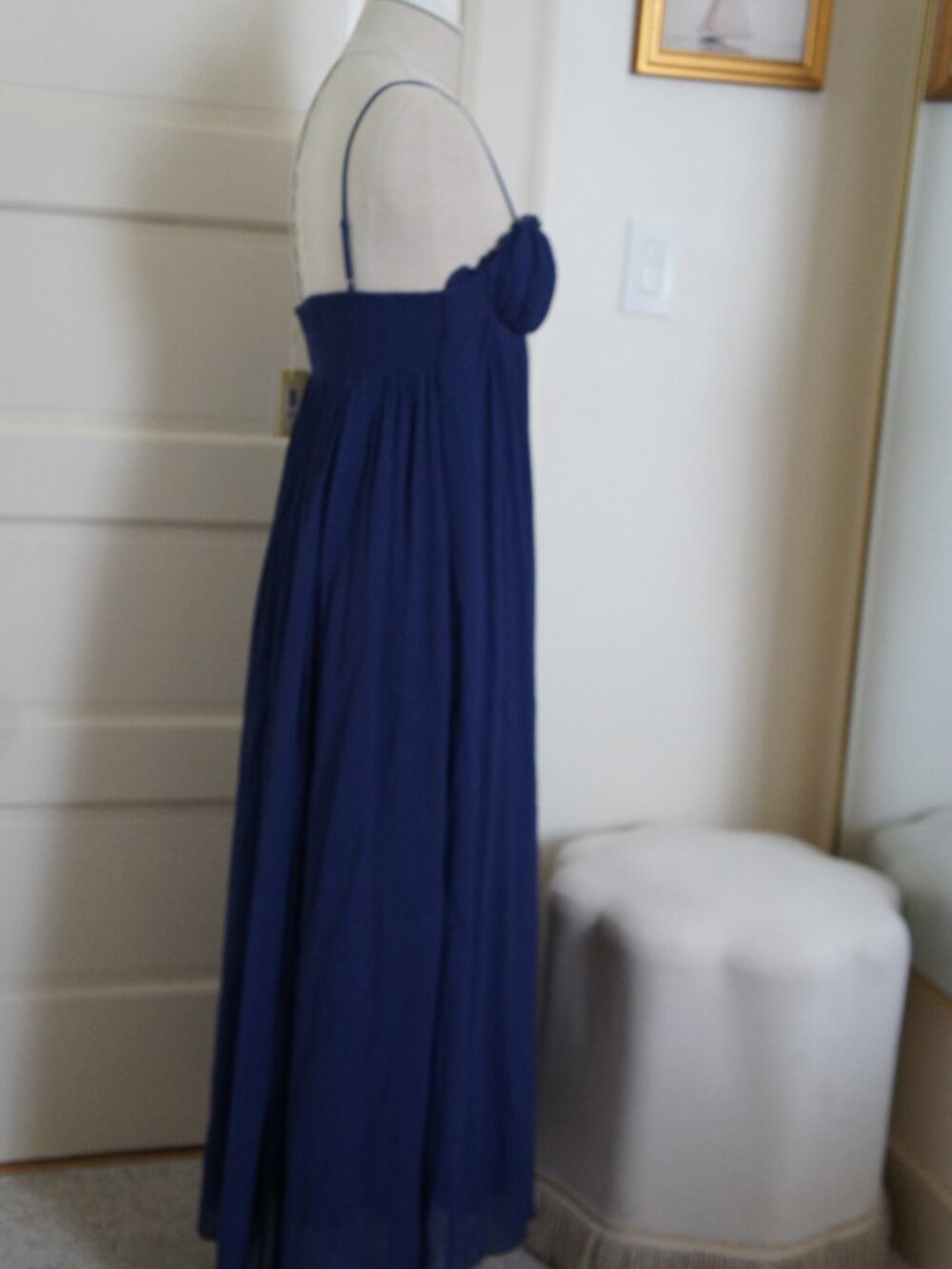 Aritzia Wilfred Ember Dress in Harbor Navy Size 6 New with Tags - Picture 4 of 16